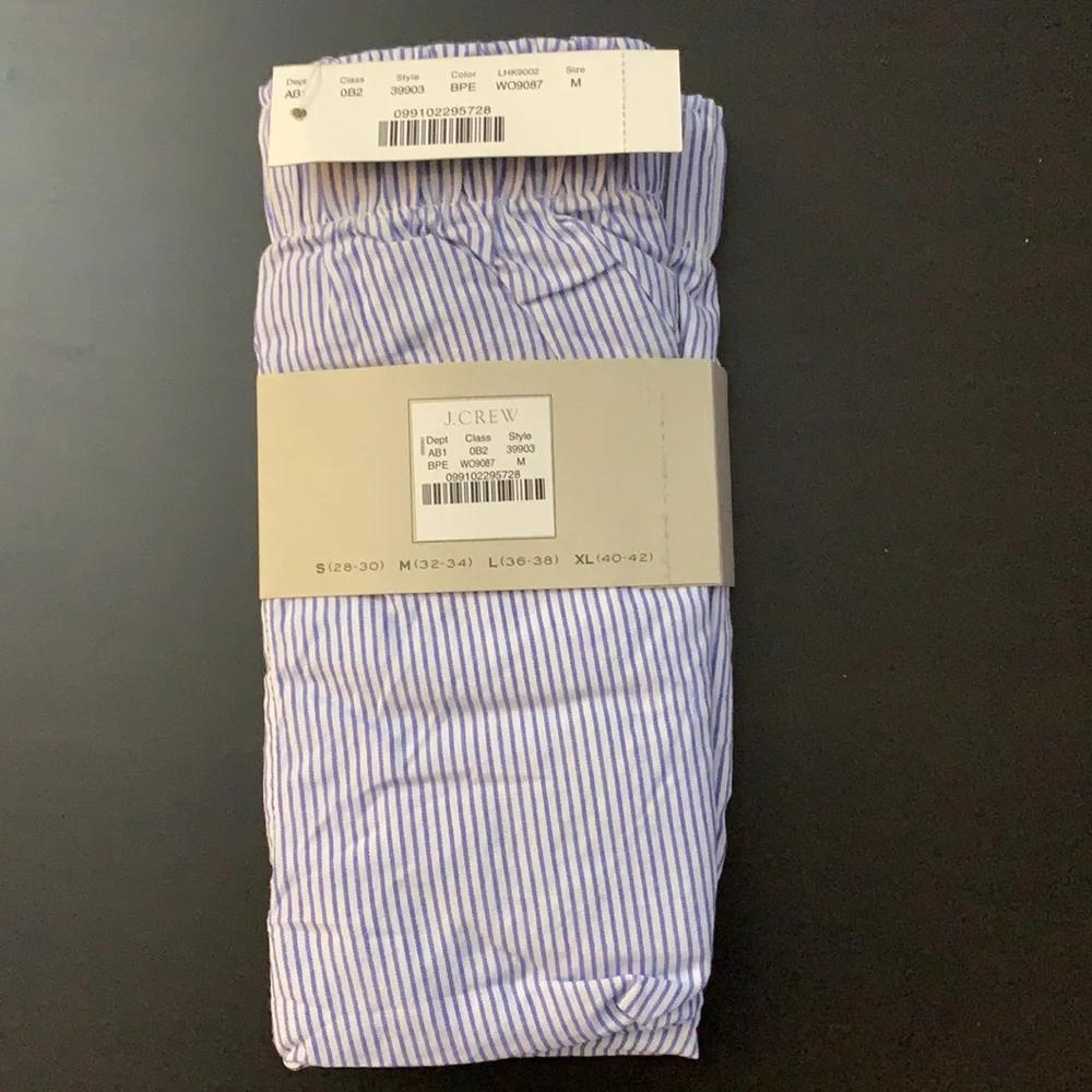 J Crew Patterned Boxers Classic Stripes 3 boxers total